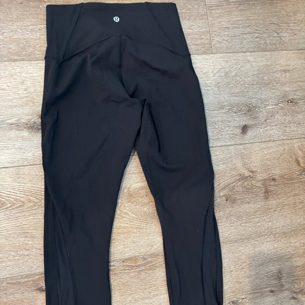 Lululemon Black Sheer Leggings